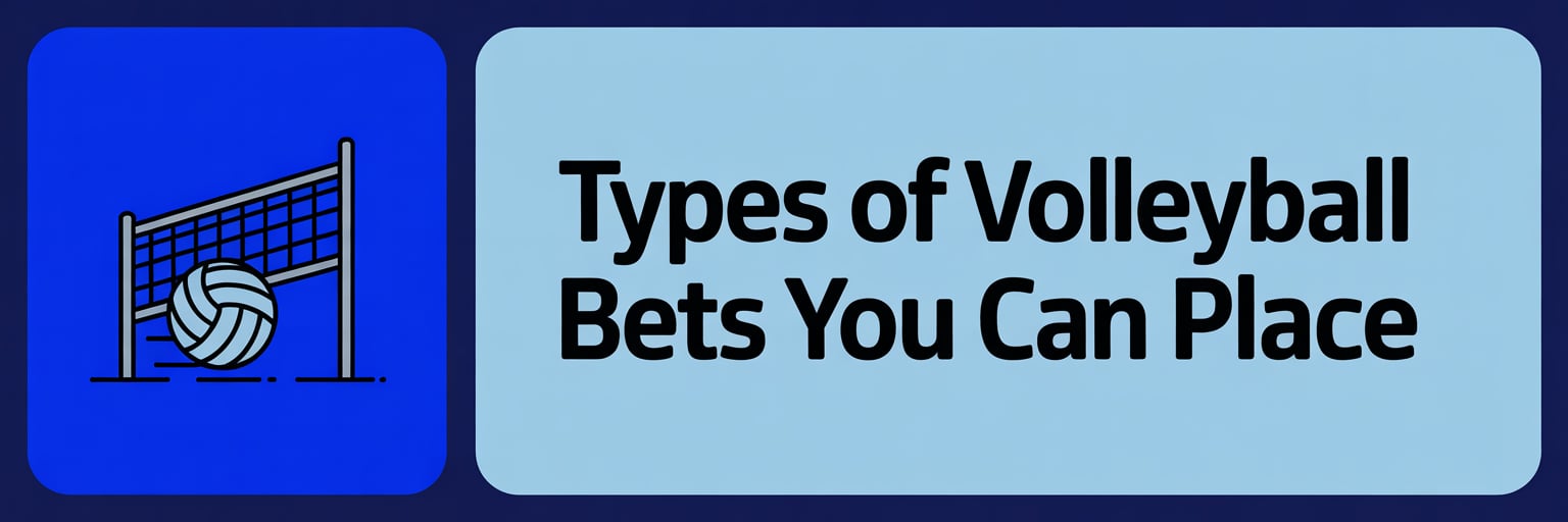 Types of Volleyball Bets You Can Place